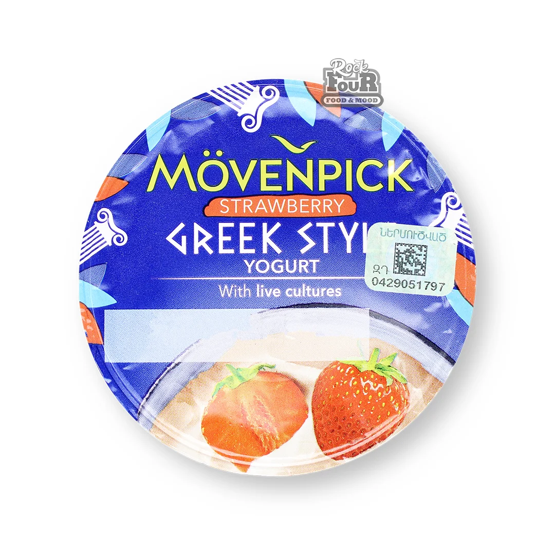 Yogurt "Movenpick Greek Style" with strawberry 5% 100g
